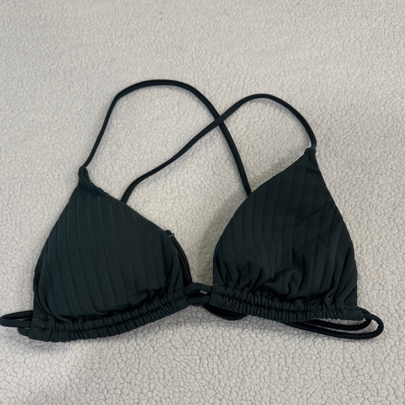 Green Triangle Bikini Set - Picture 2 of 7